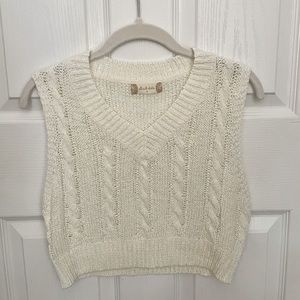 Altar’d State Cropped Sweater Vest